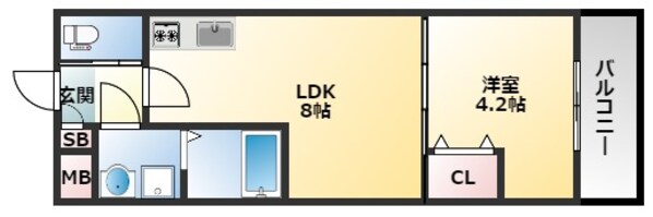 H－maison加美正覚寺Ⅷの物件間取画像